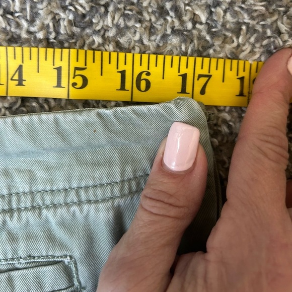 Eddie Bauer Y2K Stylish Women's Skirt Set Soft Army Green and Cream size 12 - Picture 7 of 12